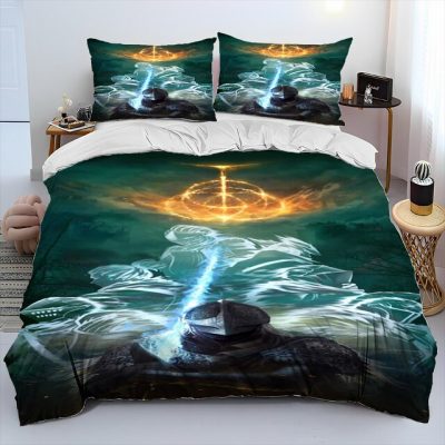 3D Printing Elden Ring Game Gamer Comforter Bedding Set Duvet Cover Bed Set Quilt Cover Pillowcase 14.jpg 640x640 14 - Elden Ring Shop