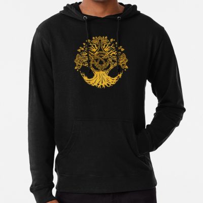 Erdtree Elden Art Design Golden Hoodie Official Elden Ring Merch