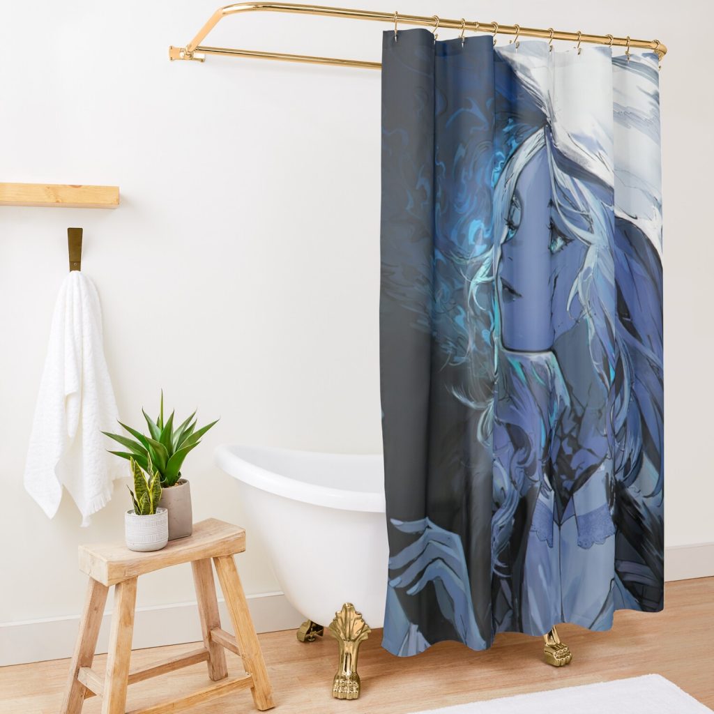 Ranni Girly Shower Curtain Official Elden Ring Merch