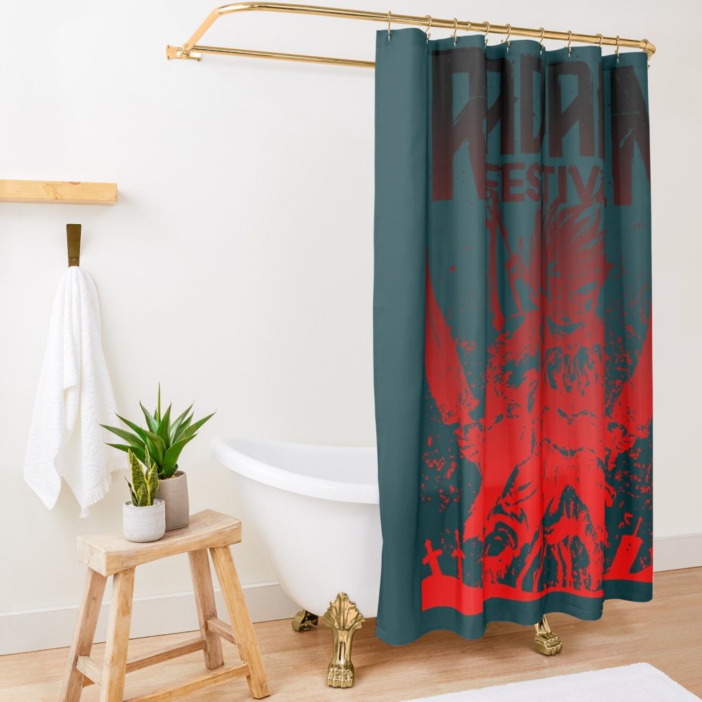 Eldenring Shower Curtain Official Elden Ring Merch