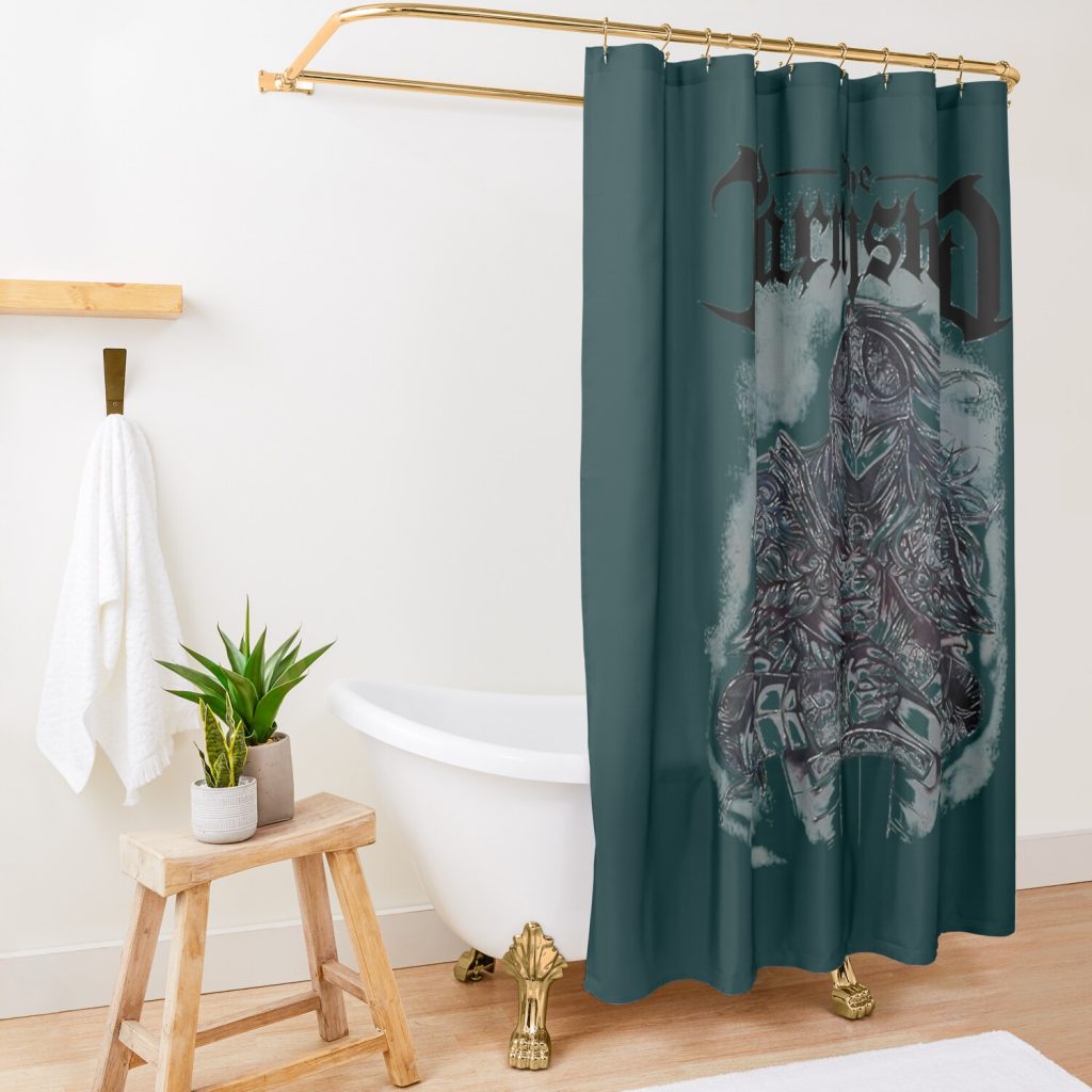 Eldenring Heavy Metal Shower Curtain Official Elden Ring Merch