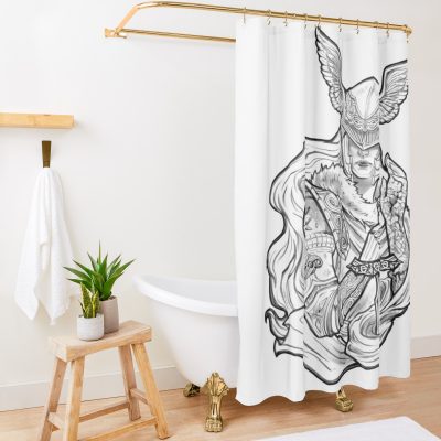 Malenia Shower Curtain Official Elden Ring Merch