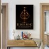 Game Elden Ring DIY Poster Retro Kraft Paper Sticker DIY Room Bar Cafe Room Wall Decor 5 - Elden Ring Shop