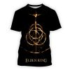 Japanese Elden Ring 3D Men s T shirts Fashion Casual Short Sleeve Harajuku Streetwear O Neck - Elden Ring Shop