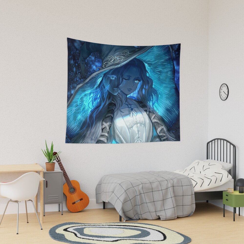 Ranni Neon Elden Ring Tapestry