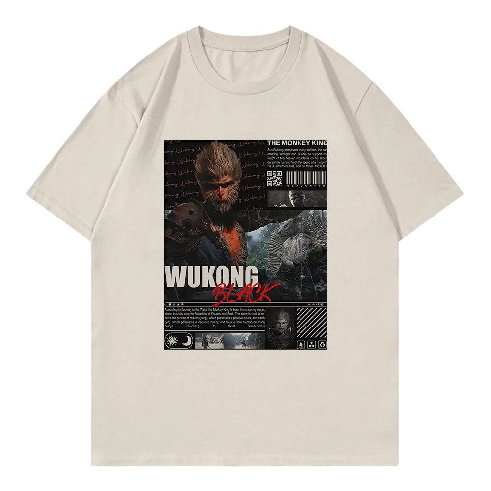 Black Myth Wukong Unisex High Quality T-shirt